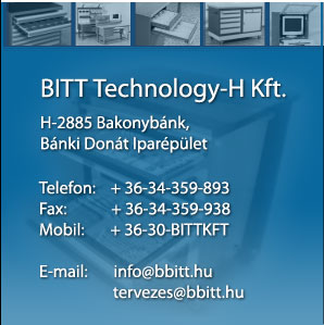 Bitt Technology-H Kft. - Minőségi ipari bútorok, műhelymegoldások, öltözőberendezés, cuccmegőrző, öltözőszekrény, műhelybútor